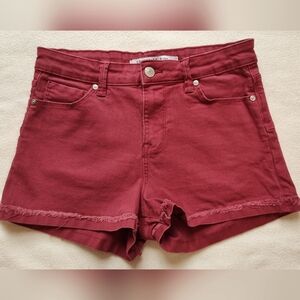 Celebrity Pink Red Jean shorts